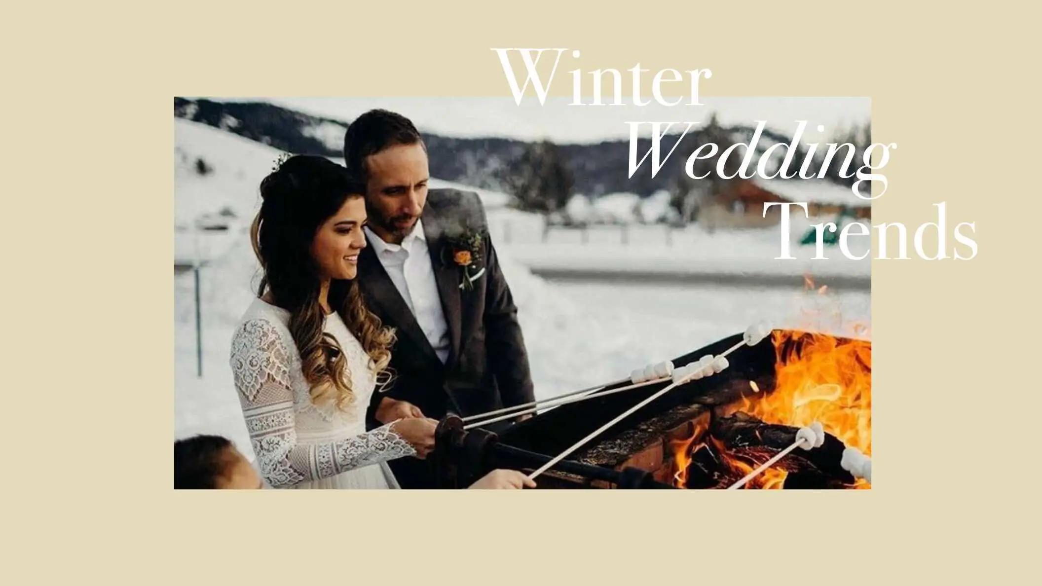 13 Must-Know Winter Wedding Trends Mobile Image
