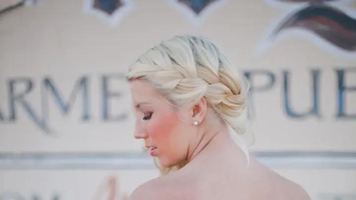 Side Swept Wedding Hairstyles To Inspire Mobile Image
