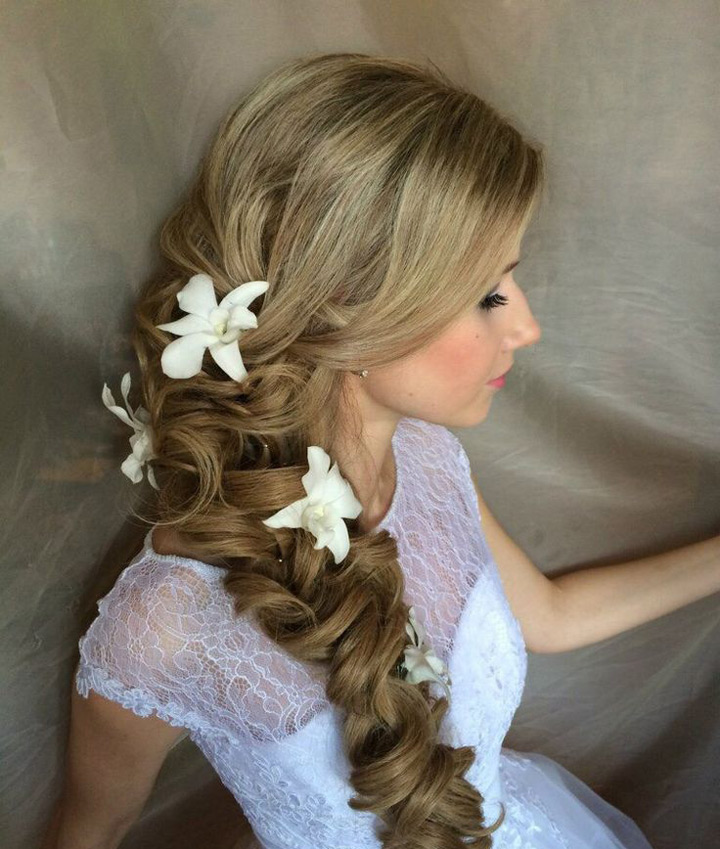 Side Swept Wedding Hairstyles To Inspire  ~ we ❤ this! moncheribridals.com