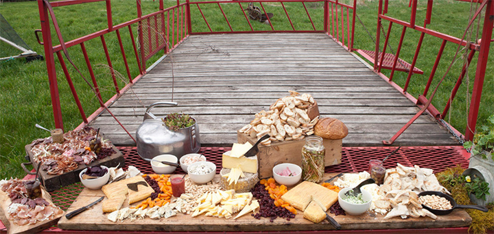 The Charcuterie Board Must Be The Coolest Wedding Idea For 2016 ~ we ❤ this! moncheribridals.com