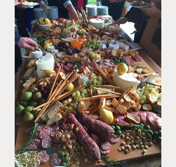 The Charcuterie Board Must Be The Coolest Wedding Idea For 2016 ~ we ❤ this! moncheribridals.com