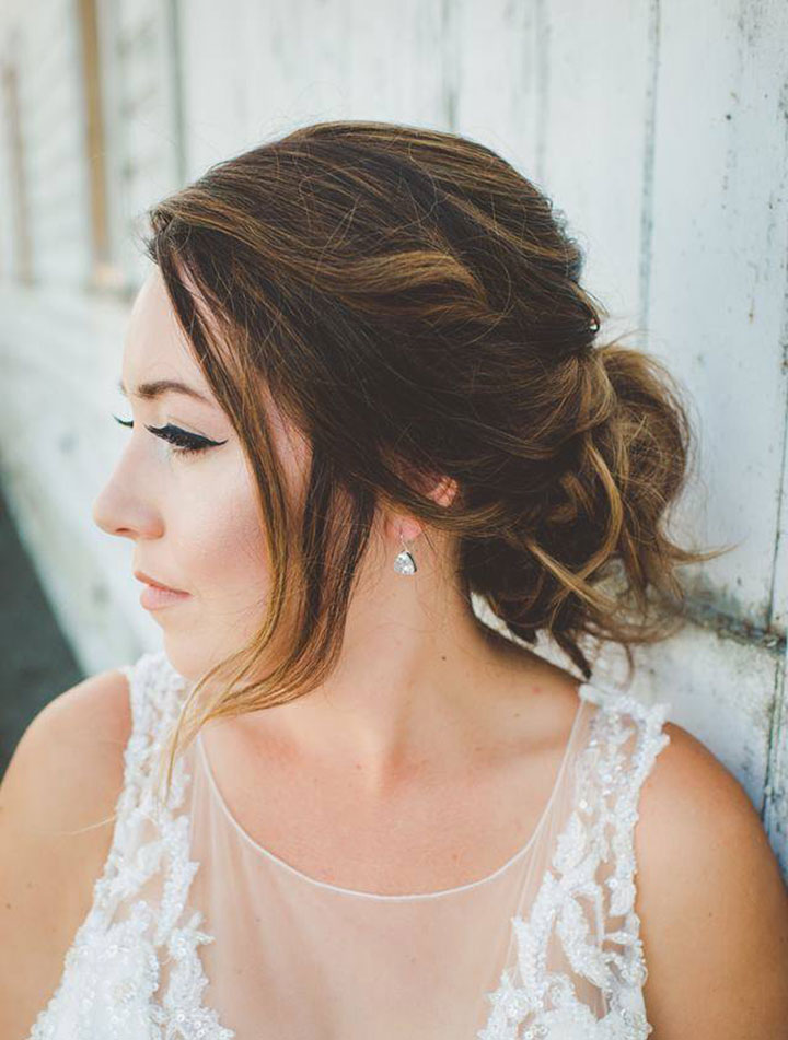 Beautiful Hair & Makeup Inspiration for Brides by Posh Styling