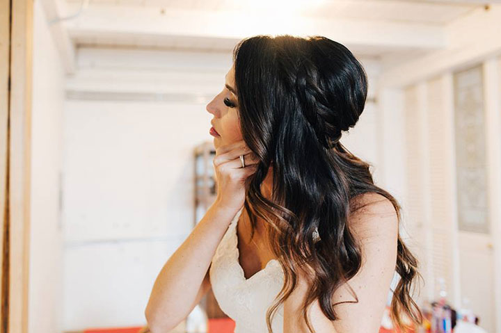 Beautiful Hair & Makeup Inspiration for Brides by Posh Styling