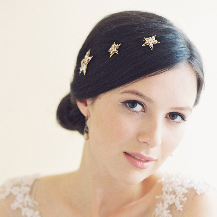 7 Celestial Hair Accessories For Brides by Erica Elizabeth Designs