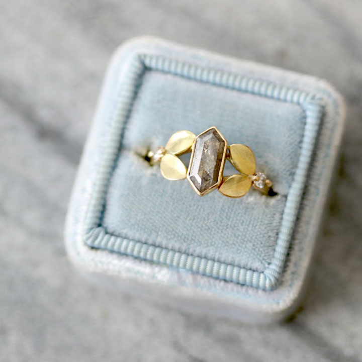 Nature Inspired Engagement Rings By Katie Carder