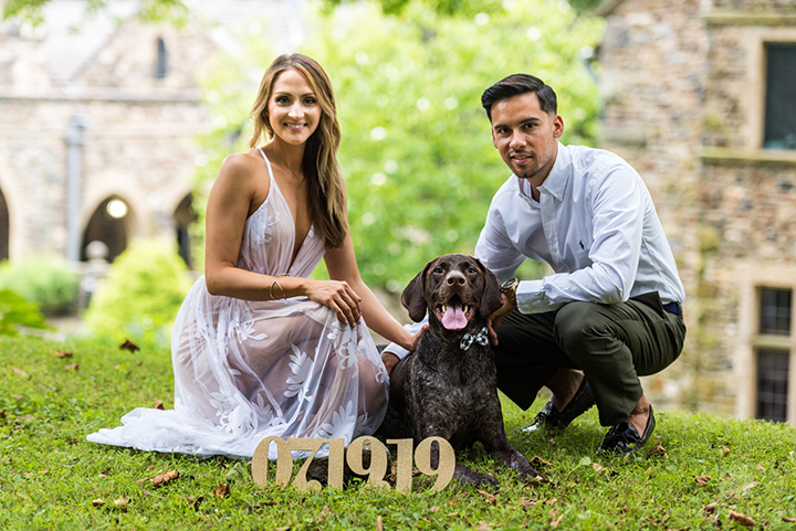 Philly Engagement At Ridley Creek State Park